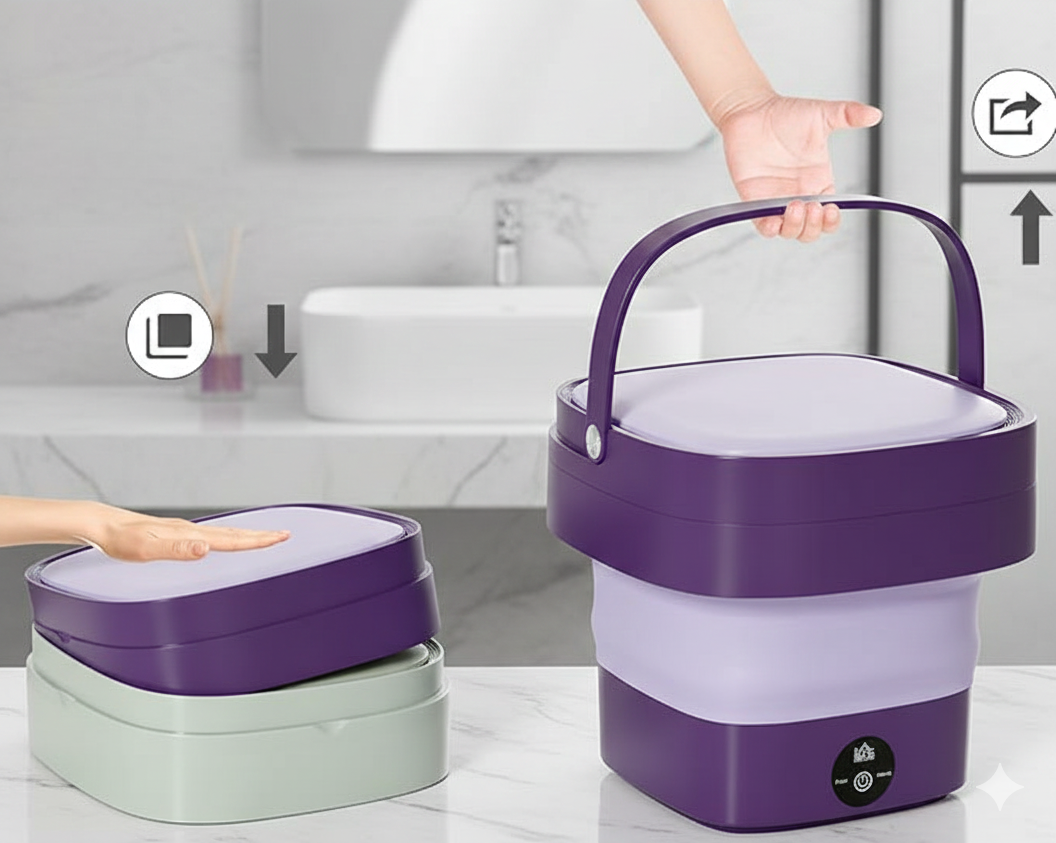 Foldable Mini Laundry Machine