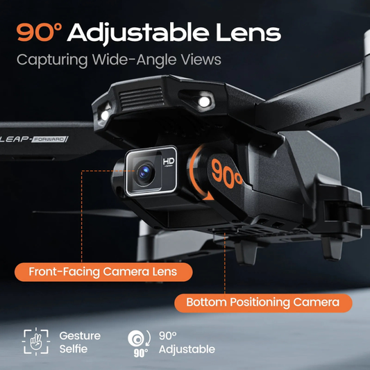H31 Drone with HD Camera – 360° Flip, Gesture Control, 3 Speed Modes, Gravity Sensor, One-Key Takeoff