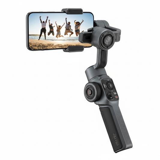RS 4, 3-Axis Gimbal Stabilizer for Phone & DSLR and Mirrorless Cameras