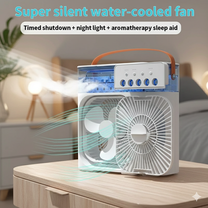 Dual Cooling Fan With Ice