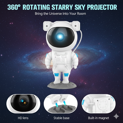 Star Galaxy Projector Space Night Light 360