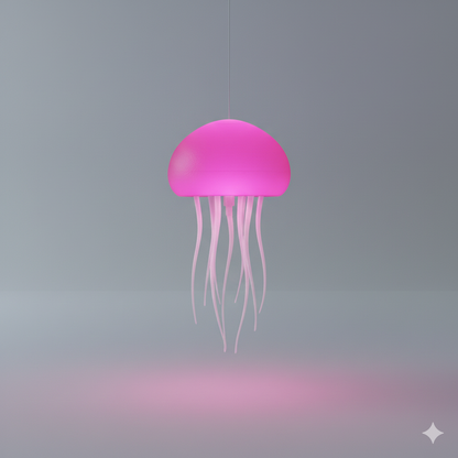 Rechargeable Jellyfish Table Lamp