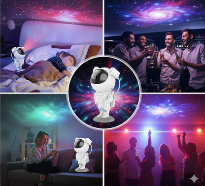 Star Galaxy Projector Space Night Light 360