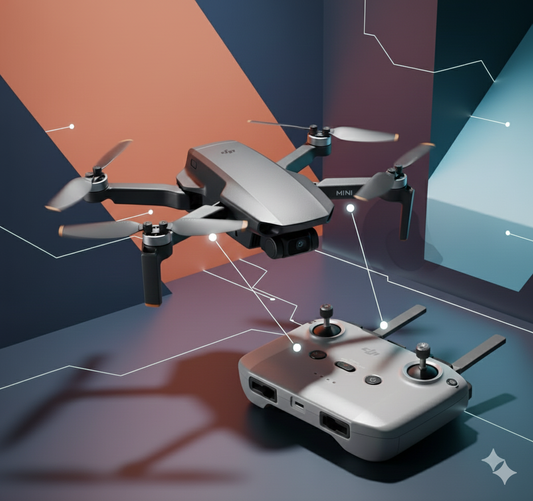 Professional 4K FPV Drone – Waterproof, Foldable Design with Live Camera