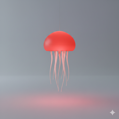 Rechargeable Jellyfish Table Lamp