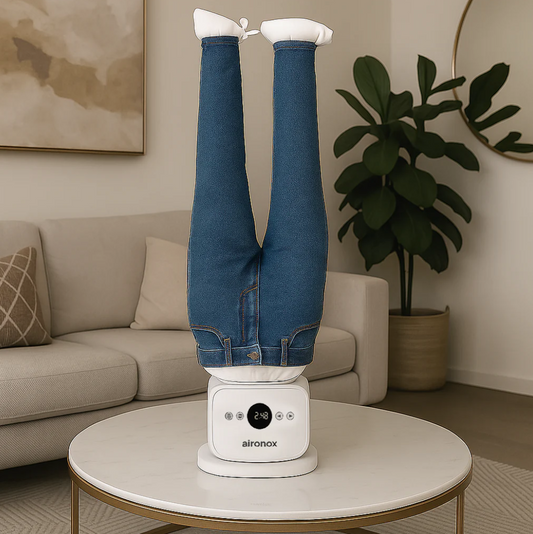 Aironox Automatic Ironing Machine with Free Iron Shoe Dryer Machine