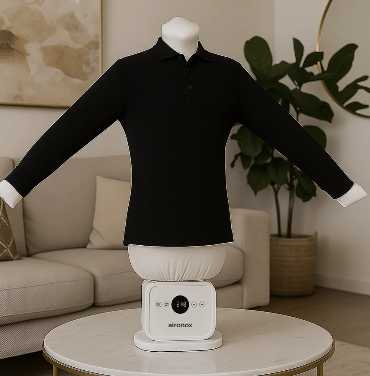 Aironox Automatic Ironing Machine with Free Iron Shoe Dryer Machine