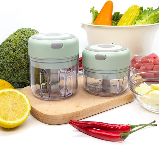 Handheld Food Chopper Set – Includes Extra Mini Chopper & 6-in-1