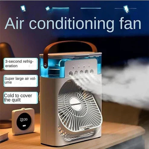 Dual Cooling Fan With Ice